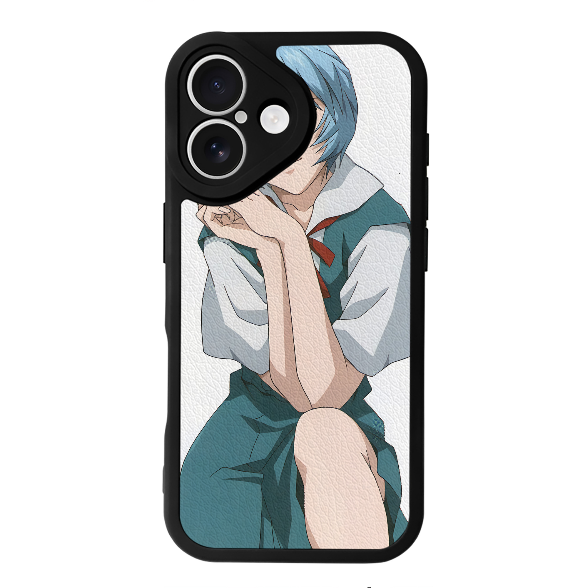 （画像用） EVA 新世紀エヴァンゲリオン 【iPhone 16シリーズ対応】シリコンスマホケース（レザー調） 材質：シリコン